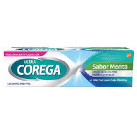 COREGA ULTRA CREMA ADHESIVA PARA PRÓTESIS DENTALES SABOR MENTA 40gr COREGA ULTRA CREMA ADHESIVA PARA PRÓTESIS DENTALES SABOR MENTA 40gr