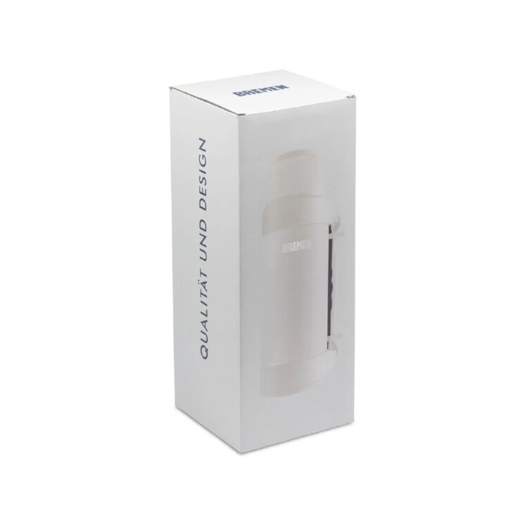 Termo Bremen 1.2 L Acero Inoxidable con Pico Cebador y Manija Ergonómica Gris Termo Bremen 1.2 L Acero Inoxidable con Pico Cebador y Manija Ergonómica Gris