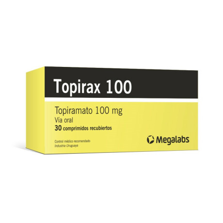 Topirax 100mg 30 COM Topirax 100mg 30 COM