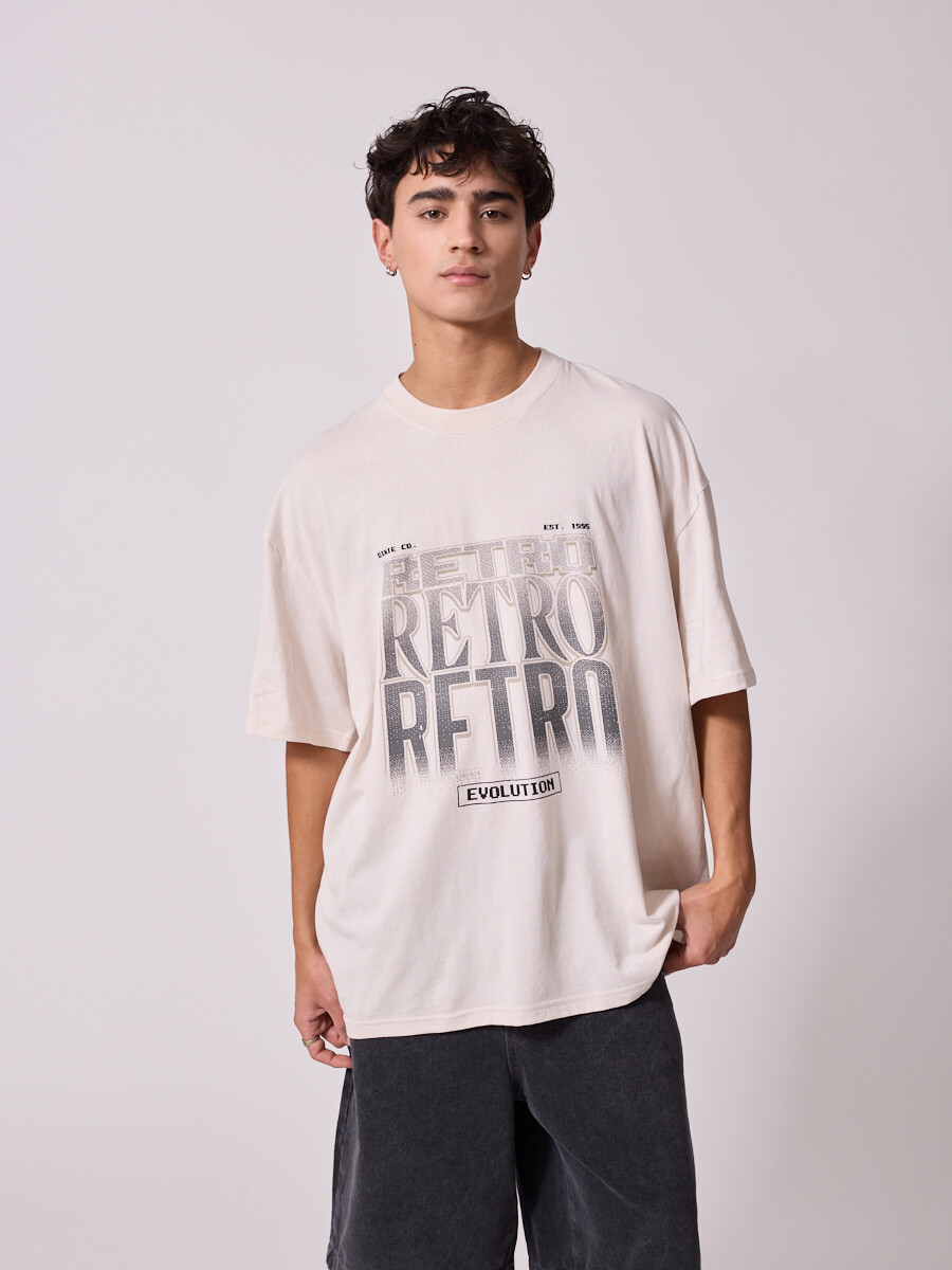 T-SHIRT MOYA DIXIE Beige