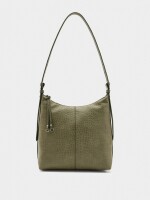 Bolso De Hombro Con Grabado Animal caqui