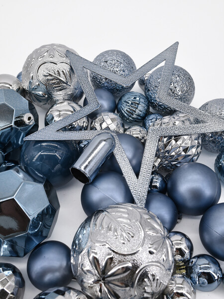 CHIRIMBOLOS CON PUNTERO SET X 50 AZUL PIEDRA