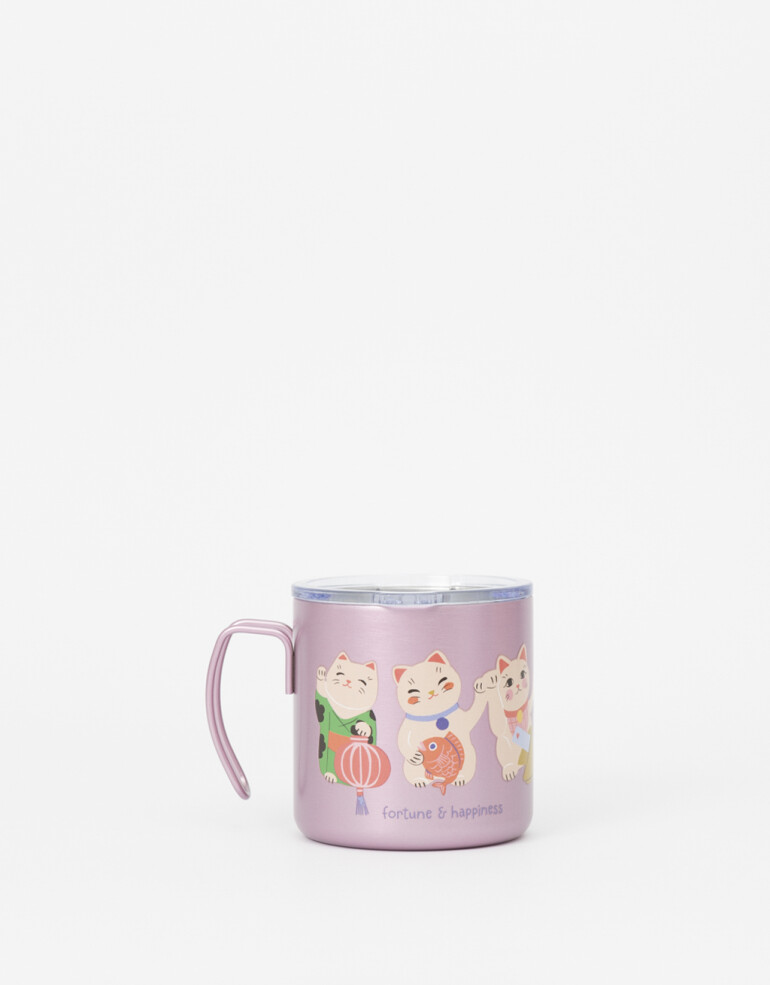 Artículos cocina Vasos Taza Metálica "lucky Cats" - Combinacion Multicolor