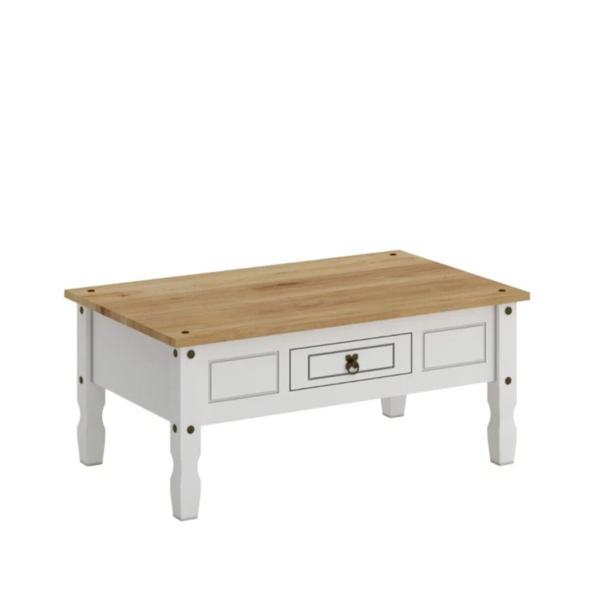 Mesa de Centro - Linea Mexicana Blanca 