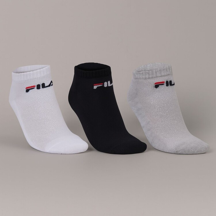 Medias Tripack Unisex Caño Corta Light 39-43 Fila Medias Tripack Unisex Caño Corta Light 39-43 Fila