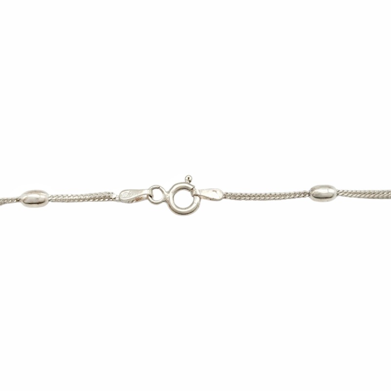 Cadena Gotas doble-Plata 925-Sin Piedra-CD3316 sinpiedra