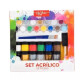 Set acrilico 33 piezas Set acrilico 33 piezas