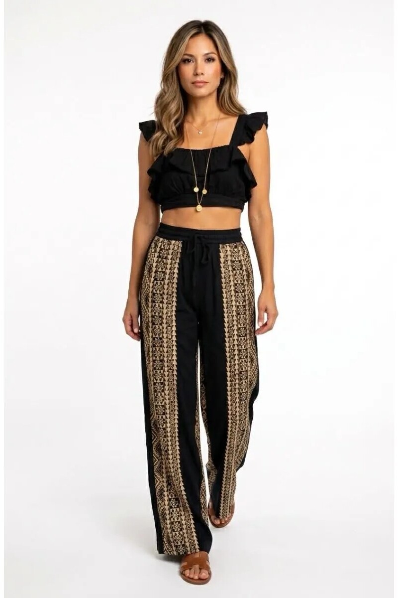 PANTALÓN CLASSIC TRIANGLE Negro