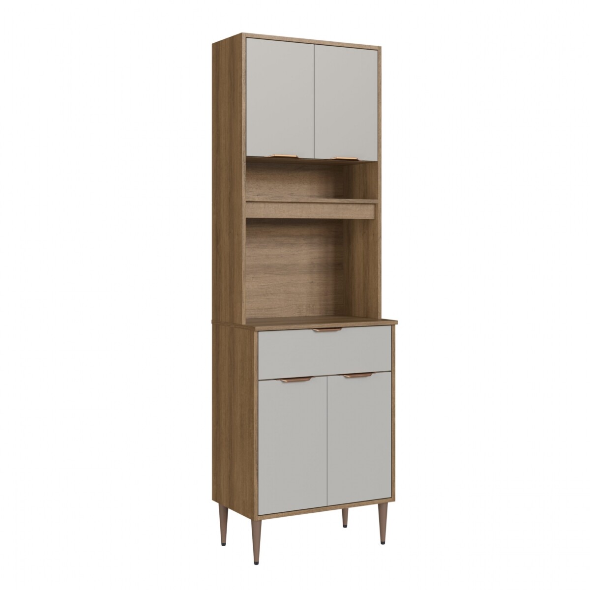 KIT COCINA 4 PUERTAS 1 CAJON MIEL/ARENA 