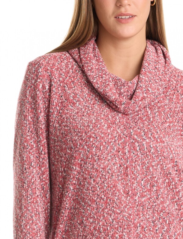 Buzo Cuello Volcado ROJO/MULTI