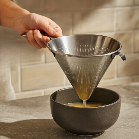 Colador Chino de Acero Inoxidable 16 cm Colador Chino de Acero Inoxidable 16 cm