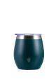 MATE TERRANO ACERO C/ TAPA 130ML VERDE INGLES