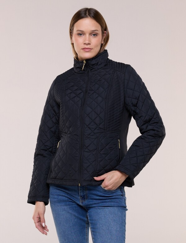 Campera Capitoneada NEGRO