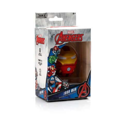 Bitty Boomers Parlante Iron Man Bluetooth Bitty Boomers Parlante Iron Man Bluetooth