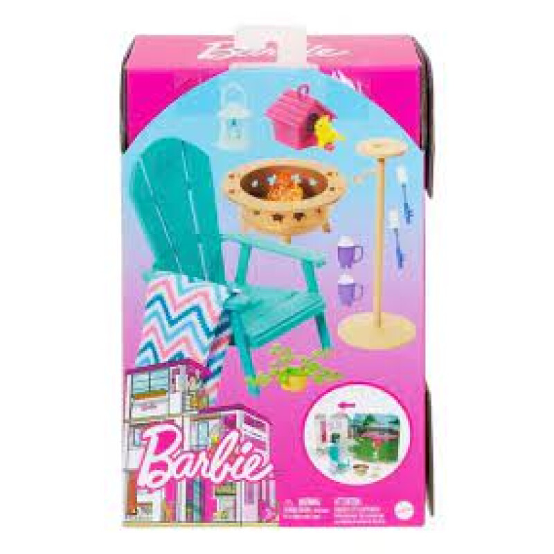 Set Barbie Muebles de Jardin Set Barbie Muebles de Jardin