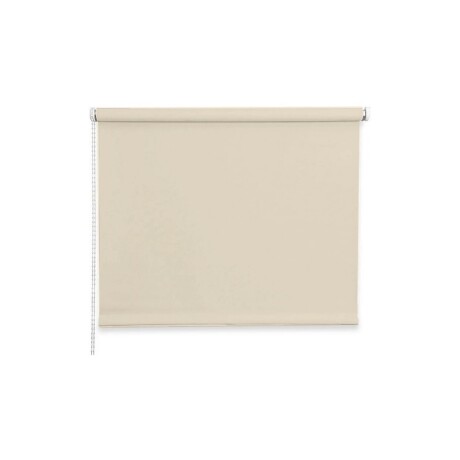 Cortina Roller Blackout Lumax 160x240 Cm Para Ventana Oscurecimiento Total Beige