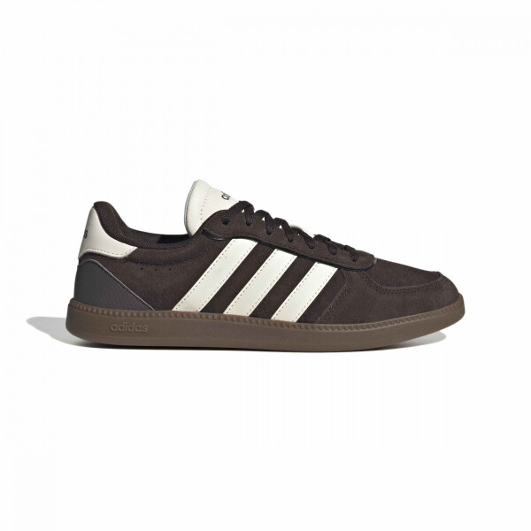 Championes Adidas BREAKNET SLEEK Mujer KK2224 Cafe-blanco