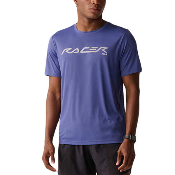 Fila remera reflective core run azul oscuro Hombre Azul Oscuro