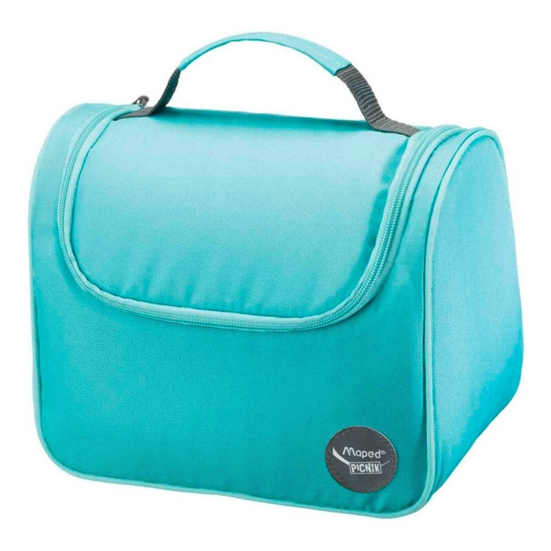 Lunchera Térmica Escolar con Manija - Turquesa Lunchera Térmica Escolar con Manija - Turquesa