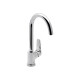 Grifo Cocina Mesada Monocomando Brillo Zoe