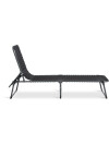 Reposera HALDEN A60xL189 negro Reposera HALDEN A60xL189 negro
