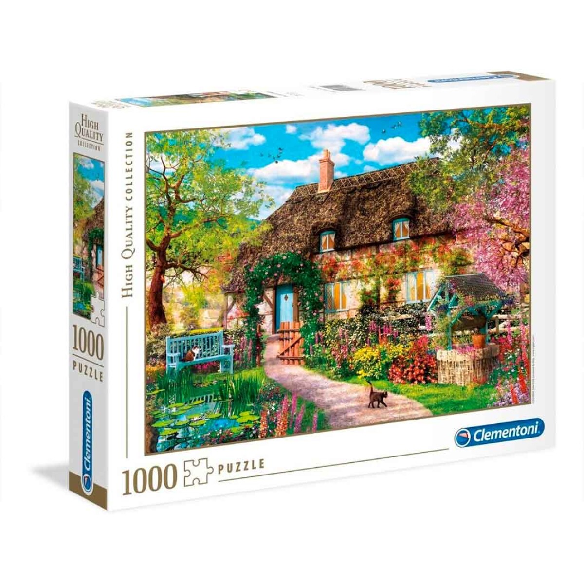 Puzzle Clementoni 1000 piezas Cabaña High Quality - 001 