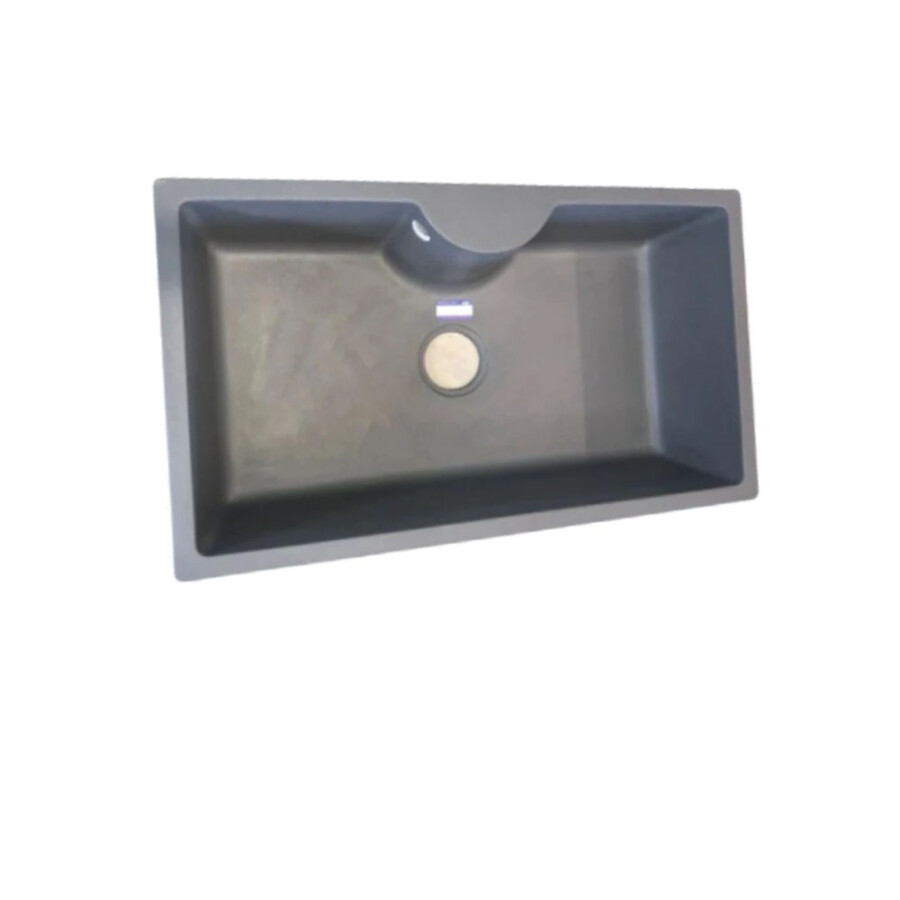 Pileta simple composite gris 78 x 45 Pileta simple composite gris 78 x 45