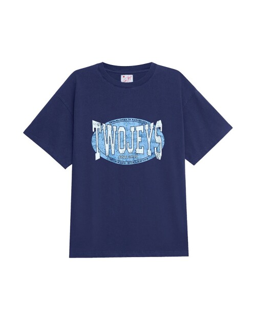 Camiseta TwoJeys Worldwide - Azul Marino Camiseta TwoJeys Worldwide - Azul Marino