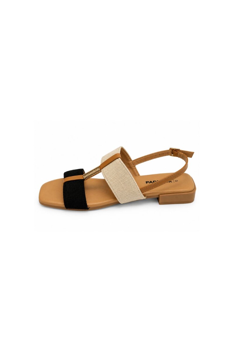 SANDALIA PAROS COMBINADA Beige