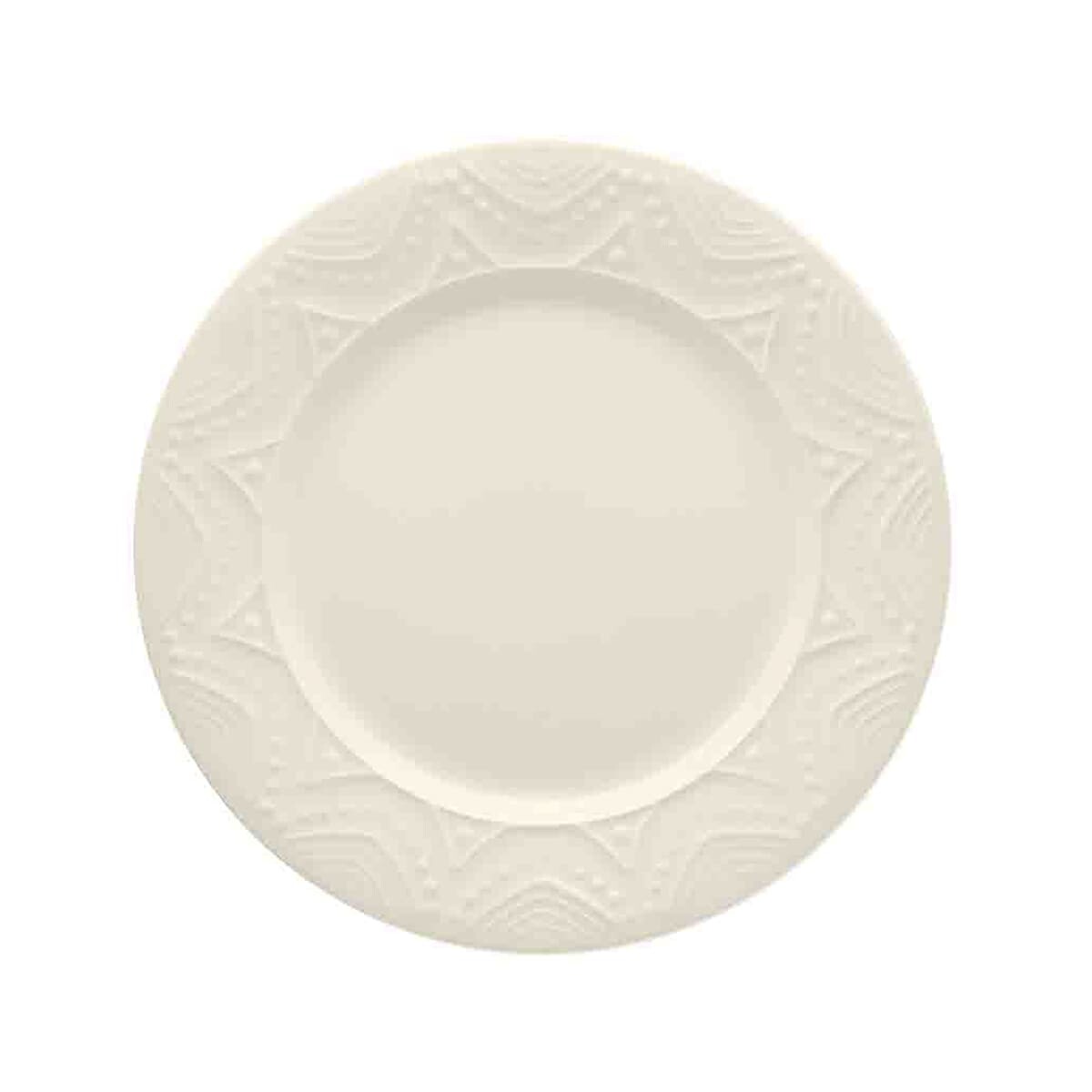 Plato postre Serena cream 20 cm OXFORD 