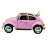 Auto Eléctrico Fusca Escarabajo A Batería Bje1818 ROSA