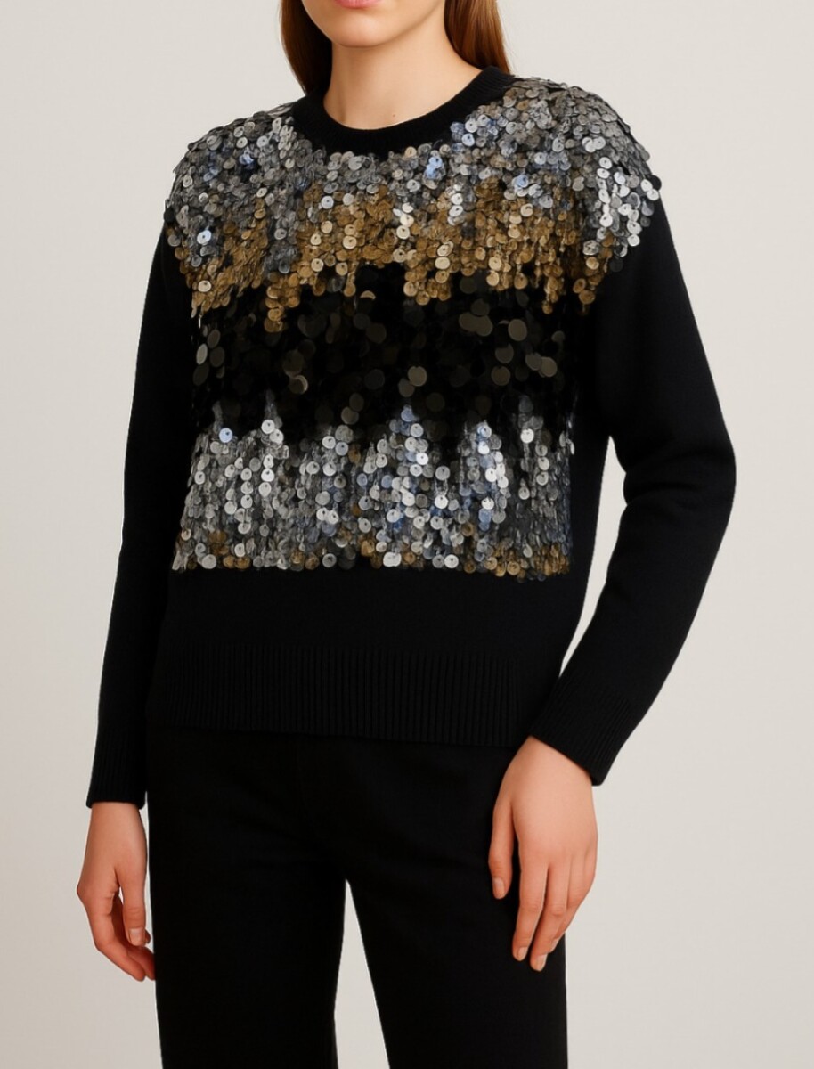 Sweater Bilen - Negro 