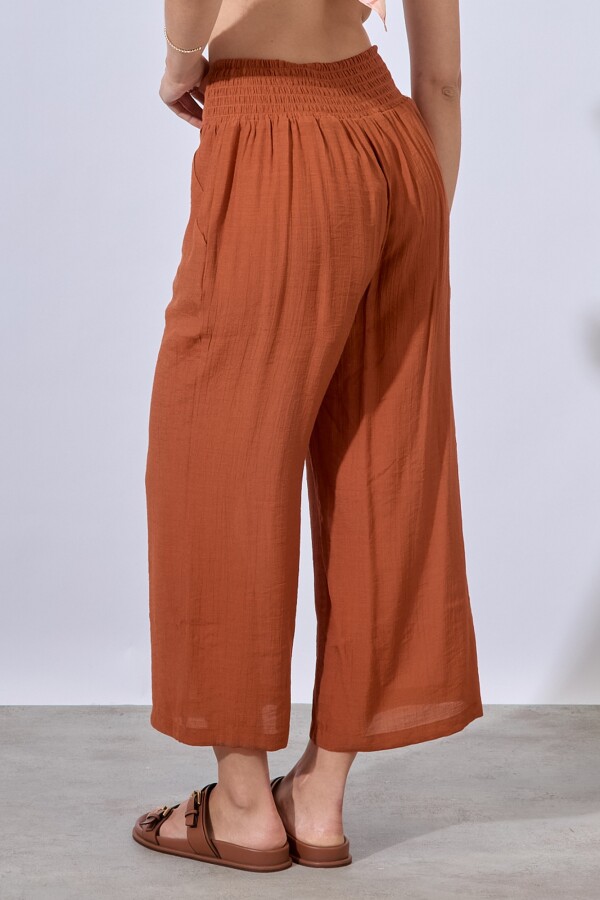 Pantalon Crop TOSTADO