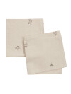 Servilleta de tela ENGFIOL 40x40 beige 2uds Servilleta de tela ENGFIOL 40x40 beige 2uds
