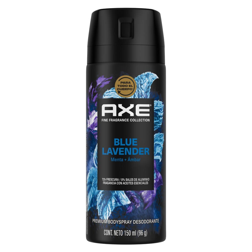 AXE DEO AEROSOL BLUE LAVANDER X 150 ML. única