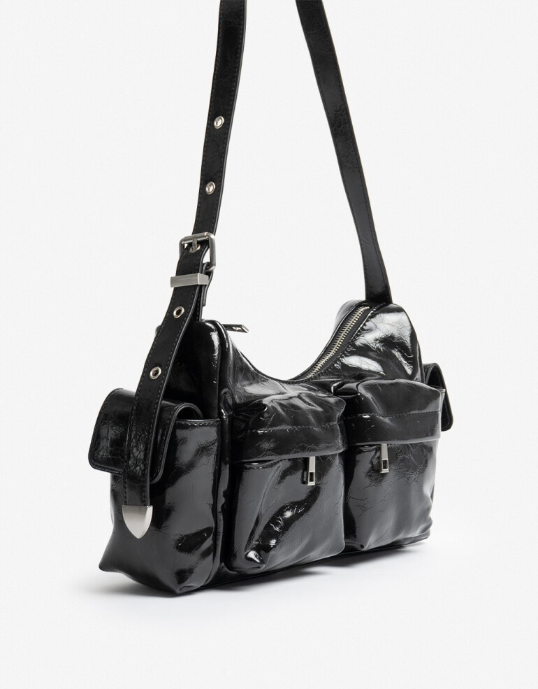 City Cartera City Multipocket - Negro