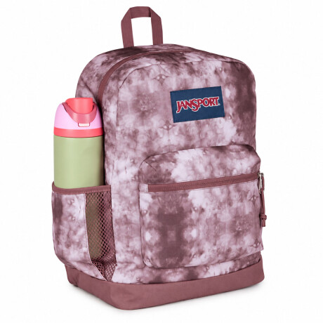 Mochila Escolar p/ Laptop Jansport Cross Town Plus Original Mahogany Haze White