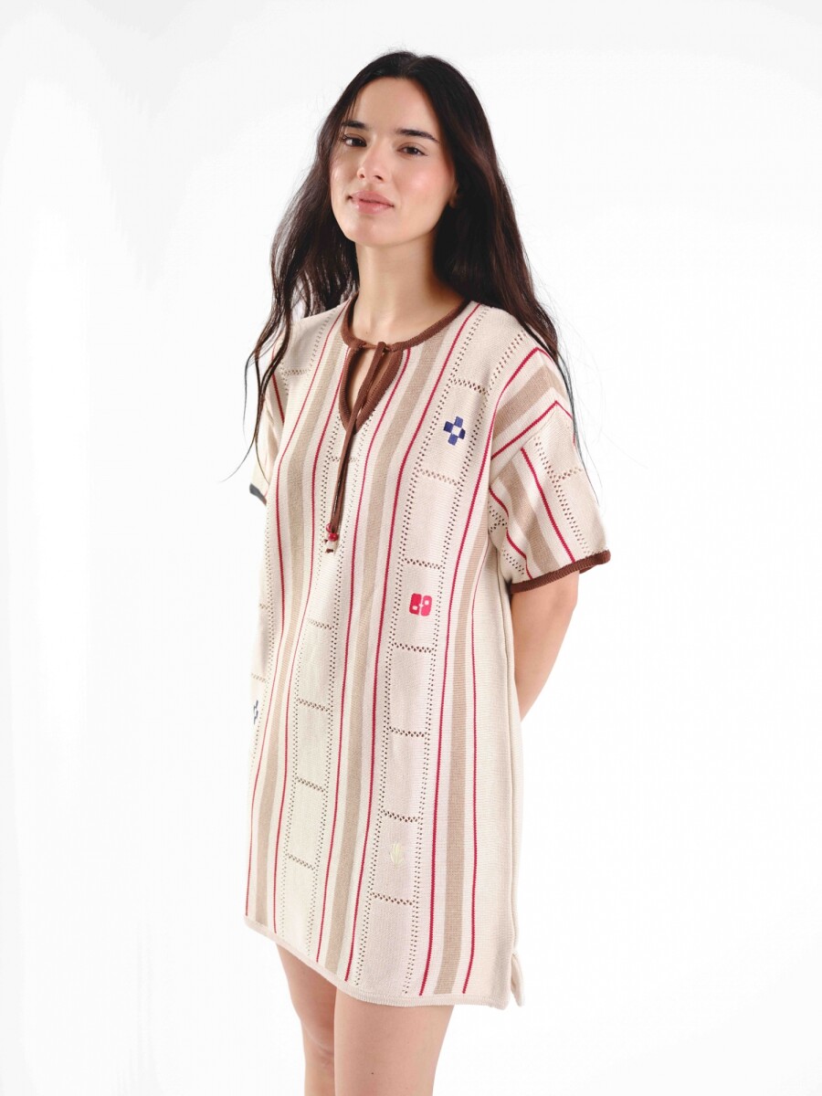 Vestido Néctar - Crudo 