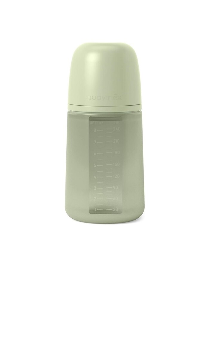 Biberón Silicona Fisiológico Suavinex Essence 240ml - Verde 