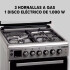 Cocina Combinada Enxuta Cenxdh6413i Inoxidable COCINA COMBINADA ENXUTA CENXDH6413I INOX