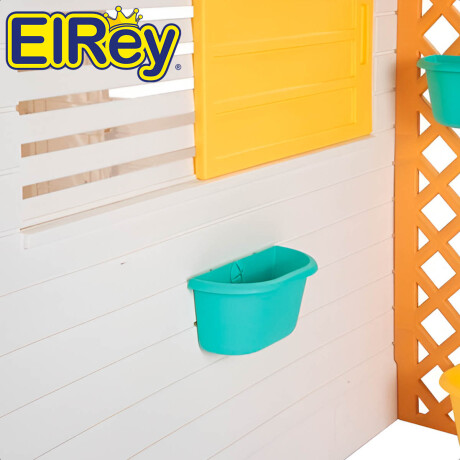 Casita Para Niños Europea C/Cerco 107x140x127 Verde