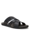 Sandalias de Hombre Freeway Canastra Casual Negro (Cuero Graso)