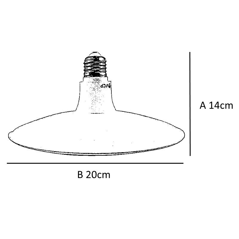 LAMPARA LED UFO 30W E27 3000K LAMPARA LED UFO 30W E27 3000K