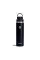 24 OZ WIDE FLEX CHUG CAP Black