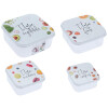 SET 4 TUPPERS CON TAPA SET 4 TUPPERS CON TAPA