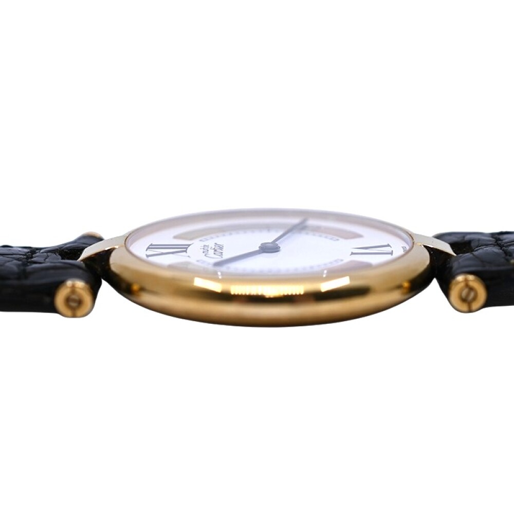 Cartier Ronde 590003 vermeil 30 mm quartz Cartier Ronde 590003 vermeil 30 mm quartz