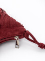 Cartera Fleco Bordeaux