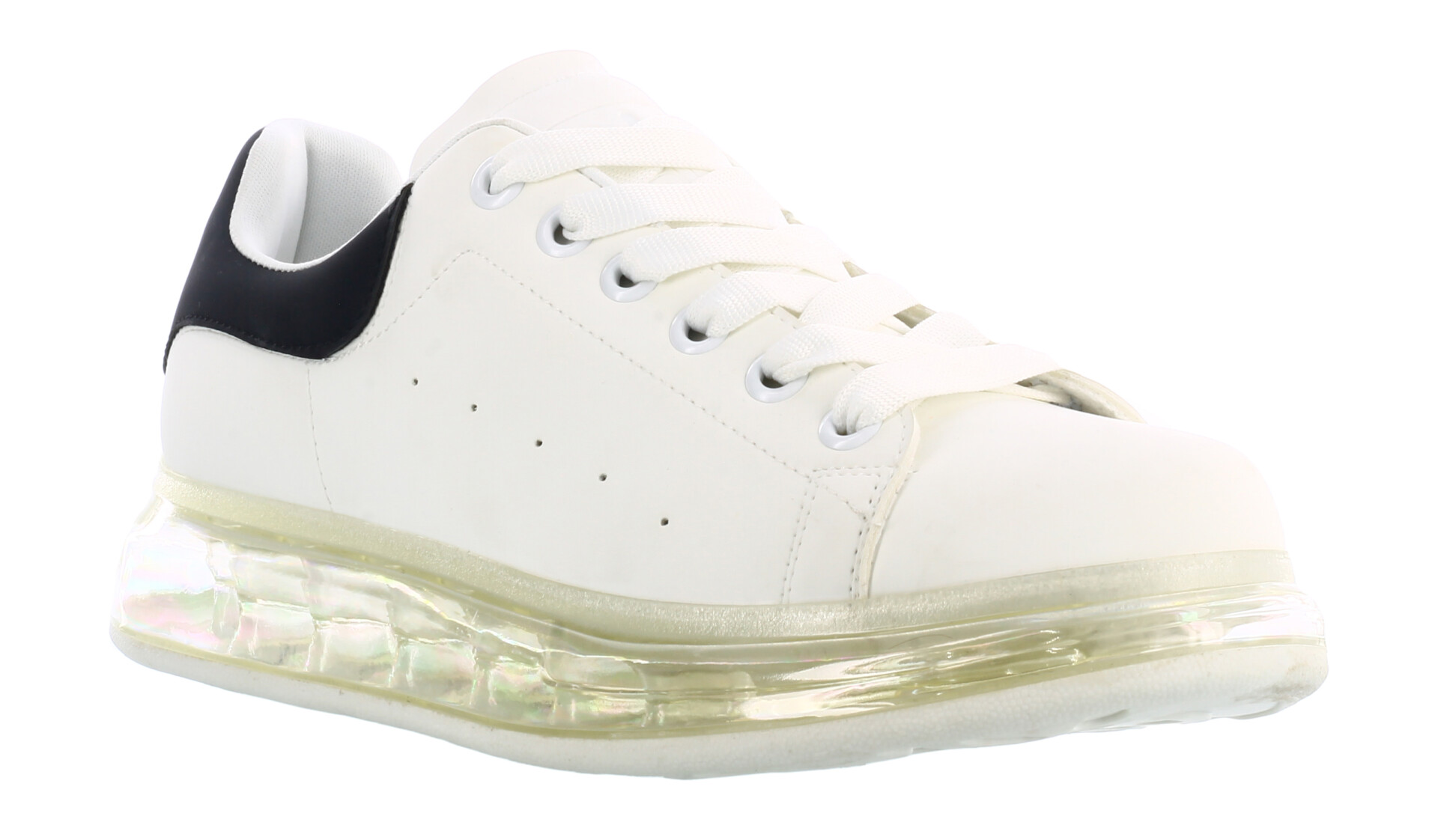 Championes de Hombre N+ acordonado - Blanco - Negro 