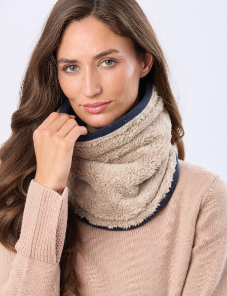 CUELLO POLAR Y SHERPA Azul