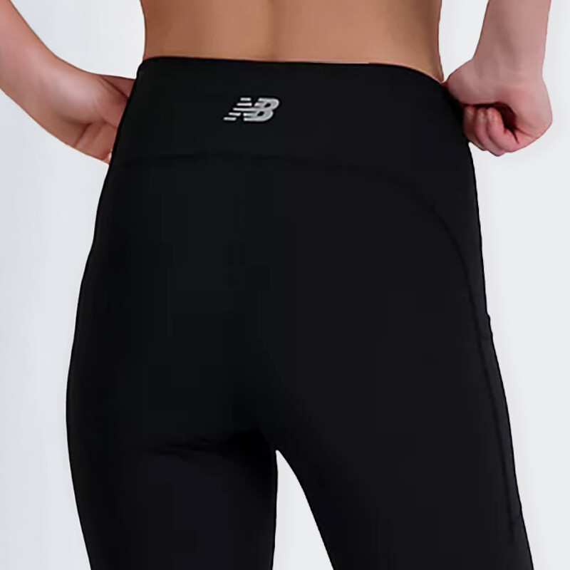 Calza New Balance Inch Rise Negro